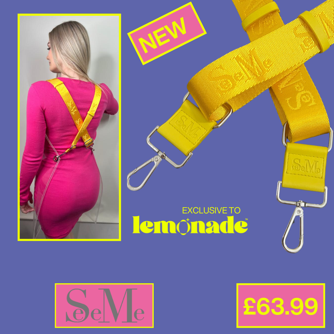 See Me Apron with Straps (Limon)