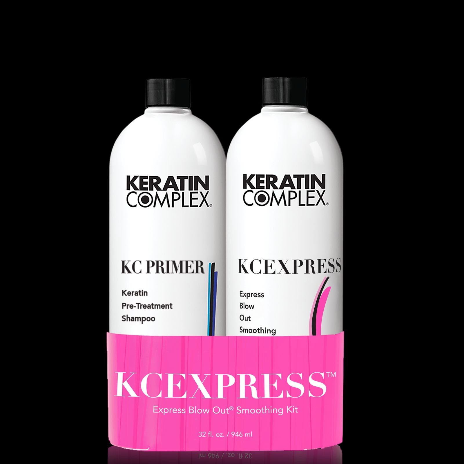 KERATIN COMPLEX Express Blow Out & Primer Treatment Shampoo Duo 946ml