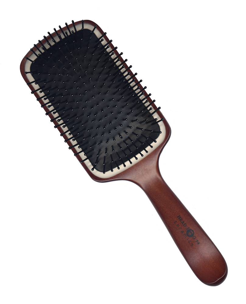 HEAD JOG BRUSH - 74 - Wood Ceramic Paddle