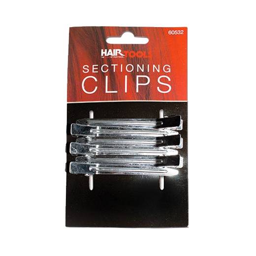 HAIR TOOLS - Section Clips (6)