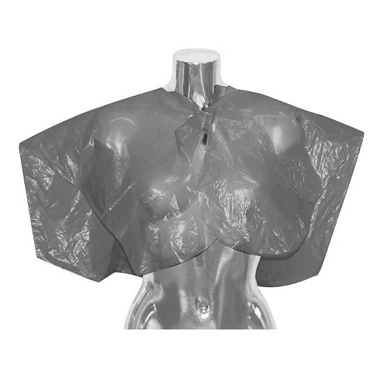Disposable Shoulder Capes Grey (100pk)