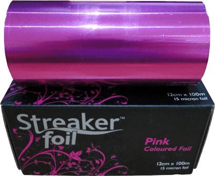 Streaker Foil - Coloured - Pink 100m