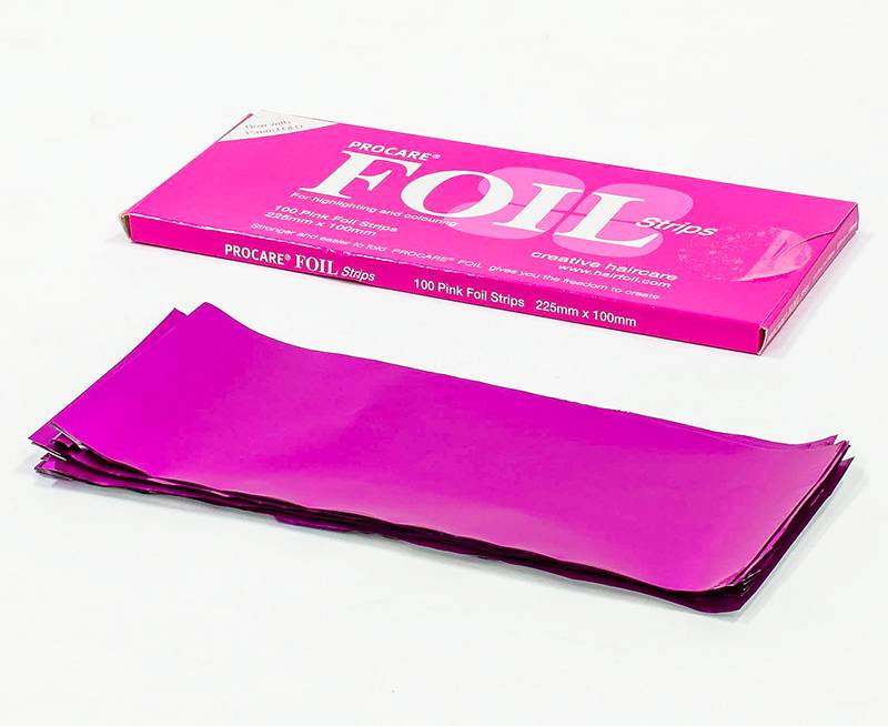 PROCARE - Hair Foil Strips - Large Pink