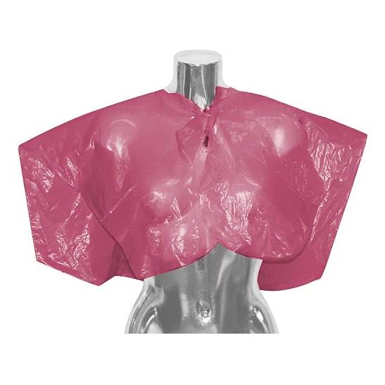 Disposable Shoulder Capes Pink (100pk)