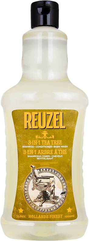 Reuzel - Shampoo & Conditioner - 3-n-1 Shampoo - 1000ml