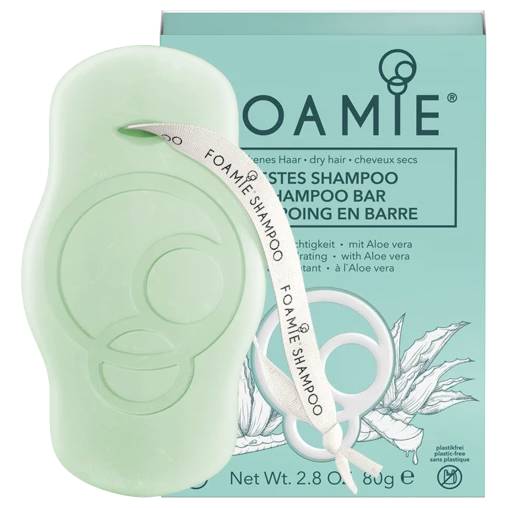 FOAMIE - Shampoo Bar - Aloe Vera for Dry Hair