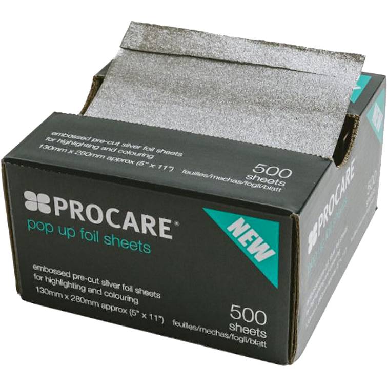PROCARE - Pop Up Foil Sheets - 130mm x 280mm