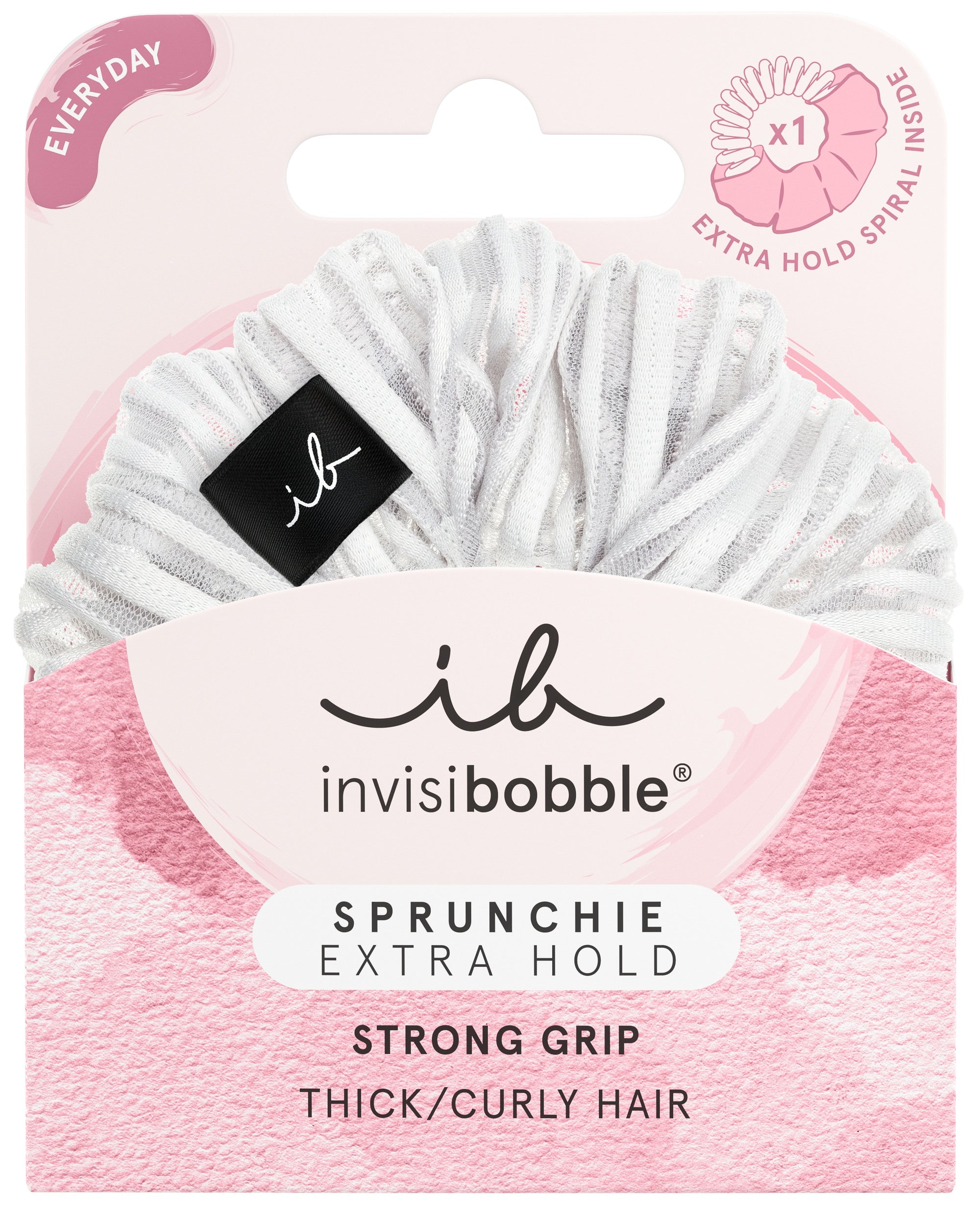 Invisibobble - Sprunchie - Extra Hold Pure White (September 2023)