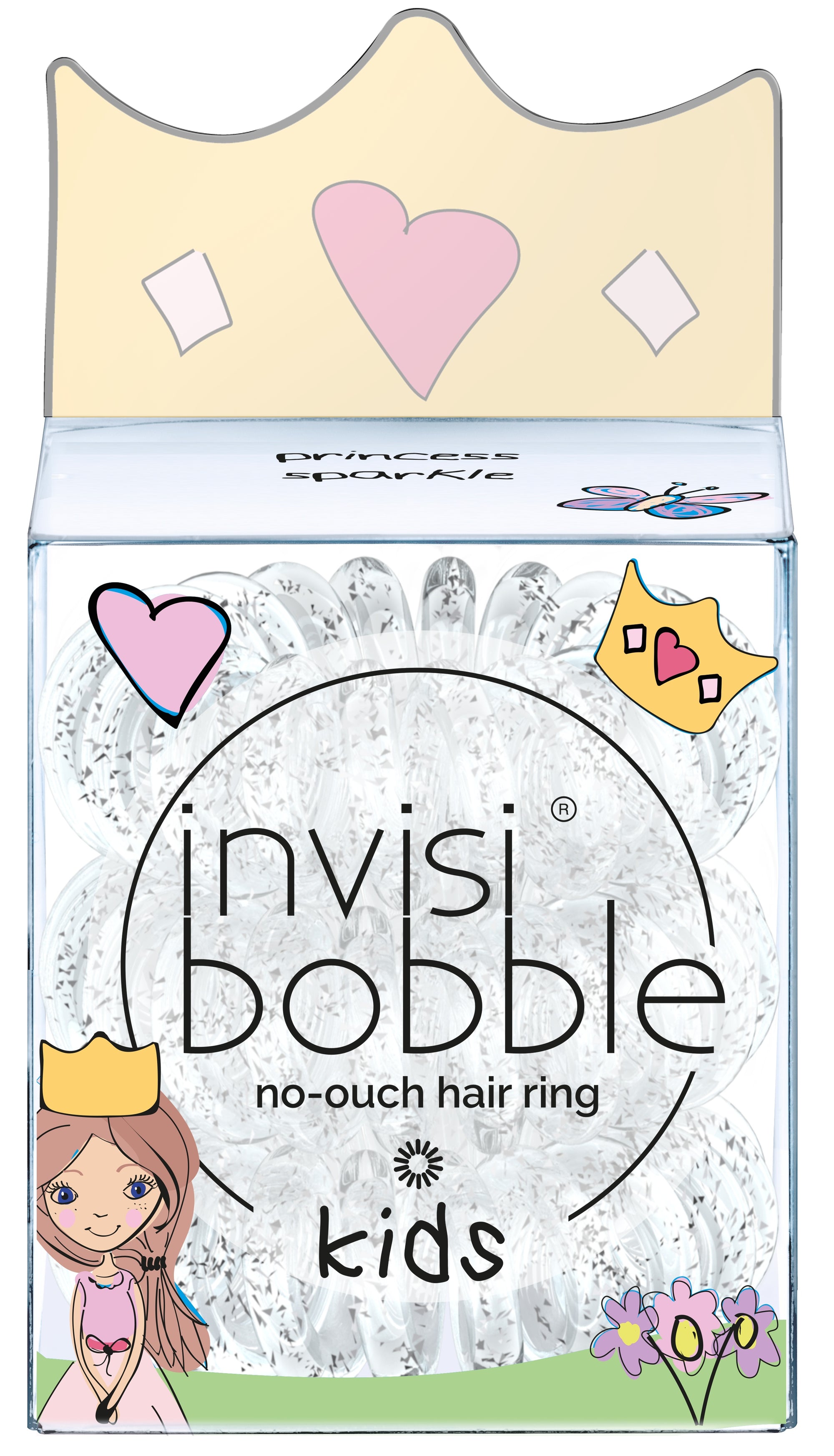 Invisibobble - Kids - Princess Sparkle Hanging Pack